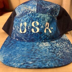 Nike Black and Blue Cap